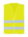 Korntex Warnweste Doppelgrössen EN 20471, neongelb, 3XL/4XL