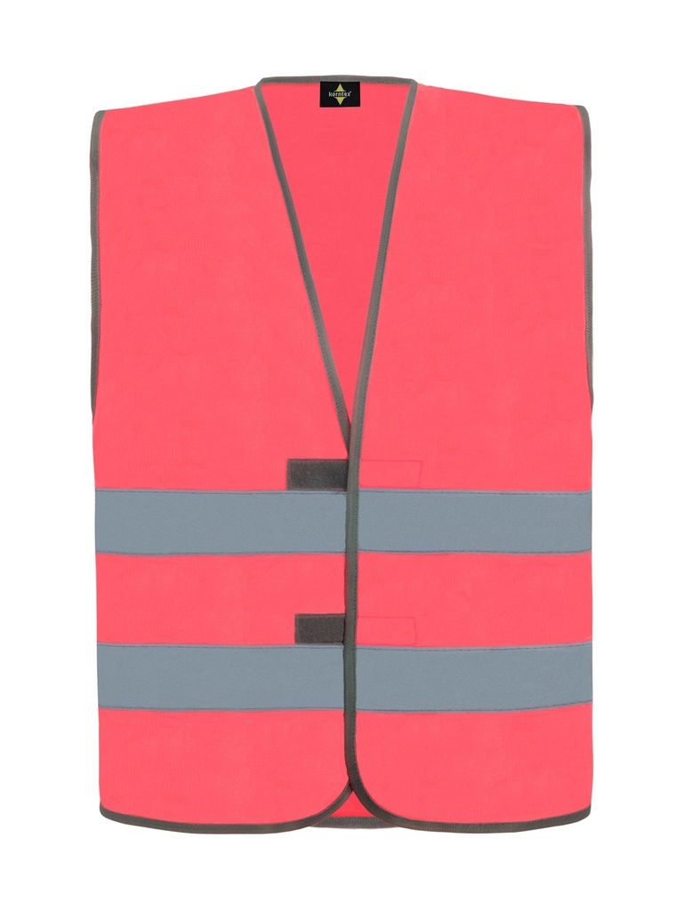 Korntex Funktionsweste Doppelgrösse EN 17353, neonpink, 3XL/4XL