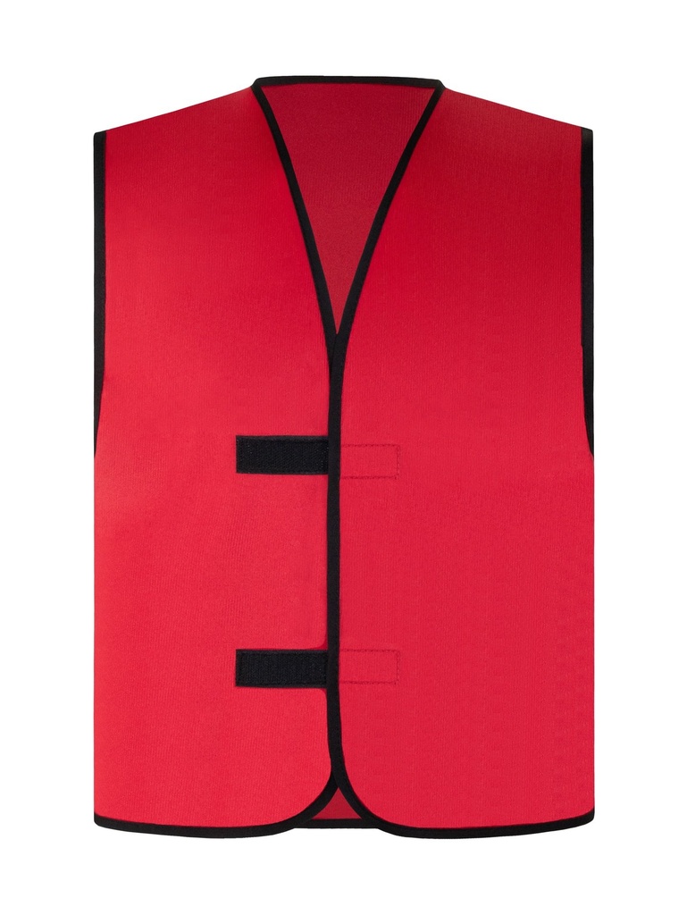 Korntex Kennzeichnungsweste, rot, 5XL