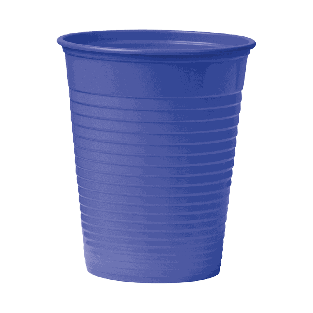 Mundspülbecher Supercup, 3000 Becher - blau