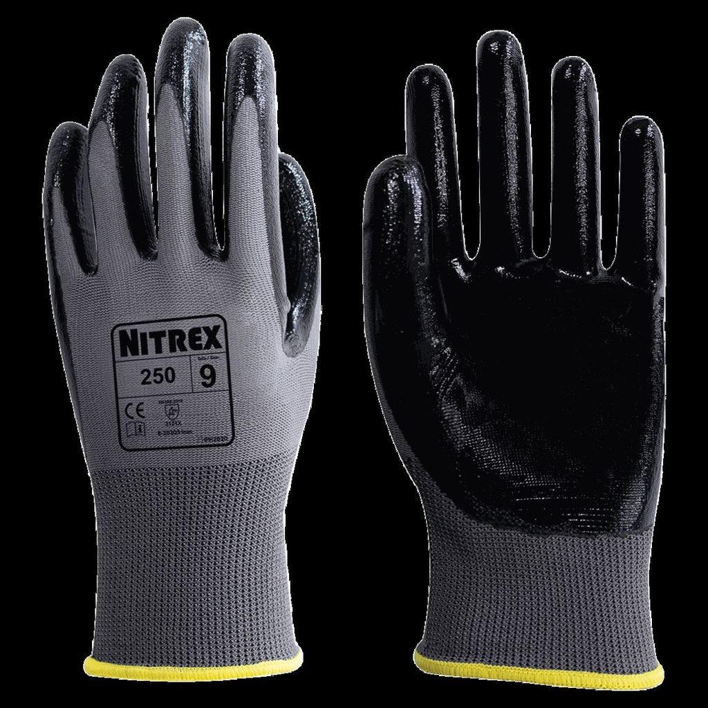 Unigloves Nitrex 250 Schutzhandschuh, 10 Paar - 8 M