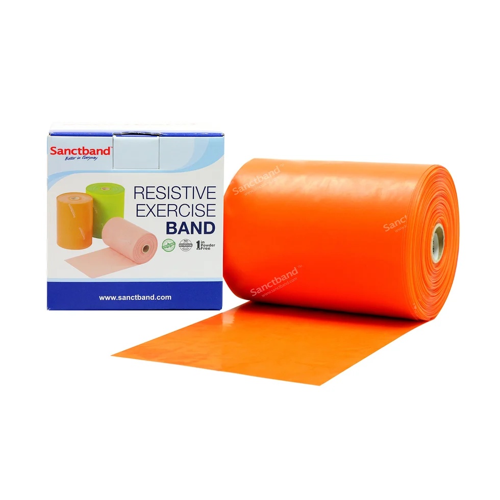 Sanctband Gymnastikband, 45m Rolle - leicht