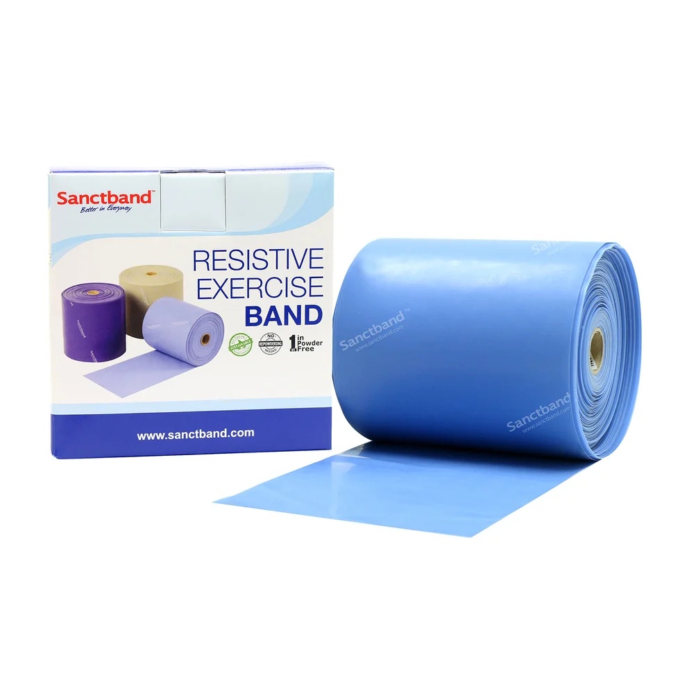 Sanctband Gymnastikband, 45m Rolle - stark