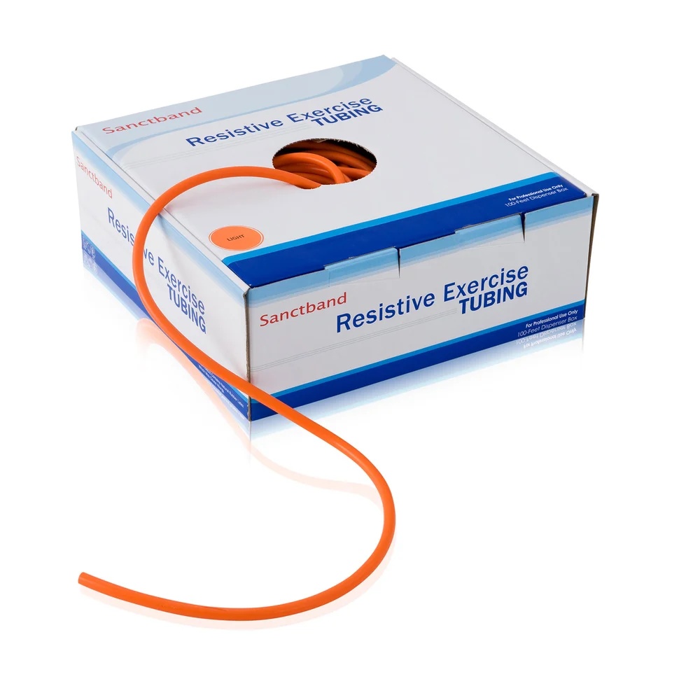 Sanctband Fitness Exercise Tubing, 30.5m - leicht