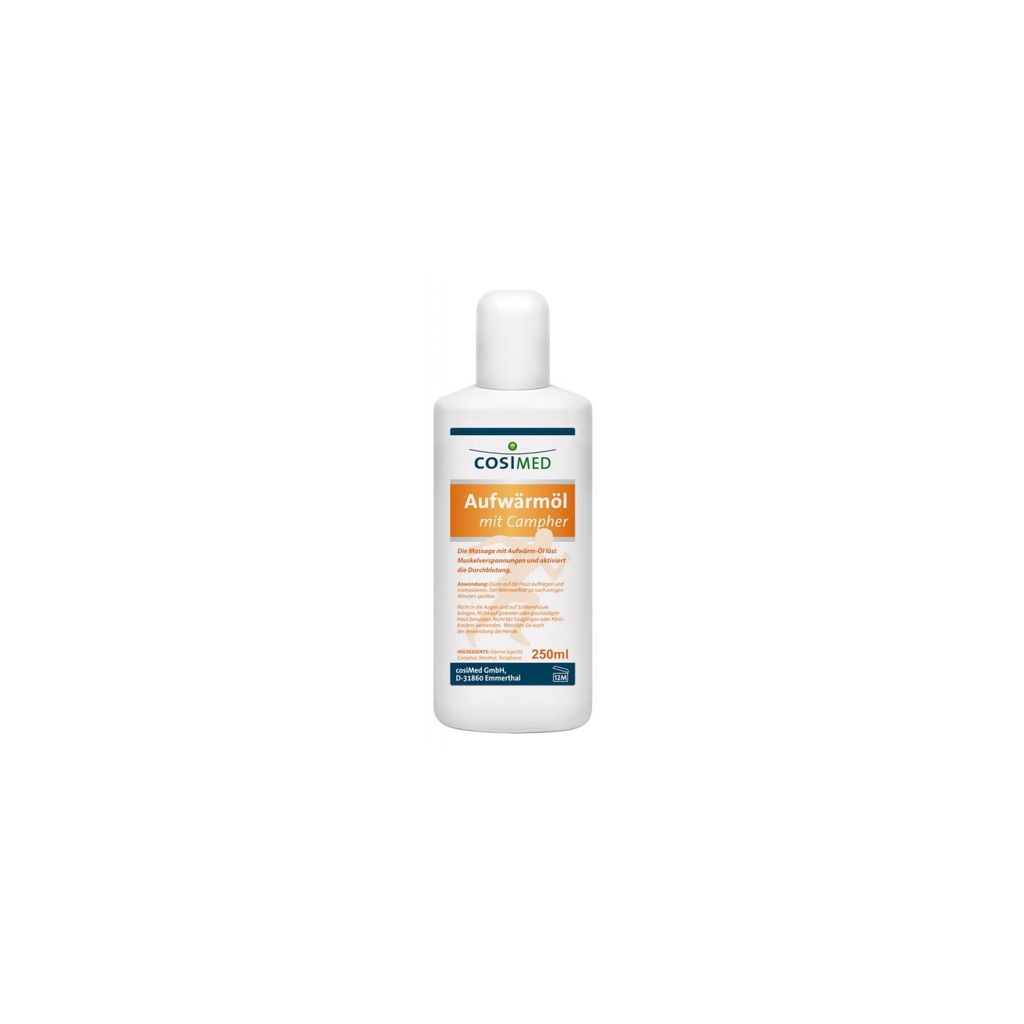 cosiMed Aufwärmöl mit Kampfer, 250ml