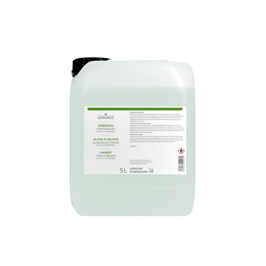 cosiMed Einreibung Fichtennadel (mit 45 Vol. % 2-Propanol) - 5L