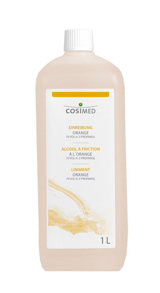 cosiMed Einreibung Orange (mit 70 Vol. % 2-Propanol) - 1L