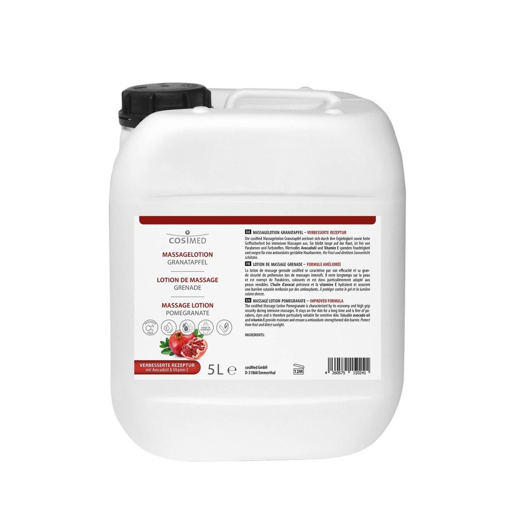 cosiMed Massagelotion Granatapfel - 5L