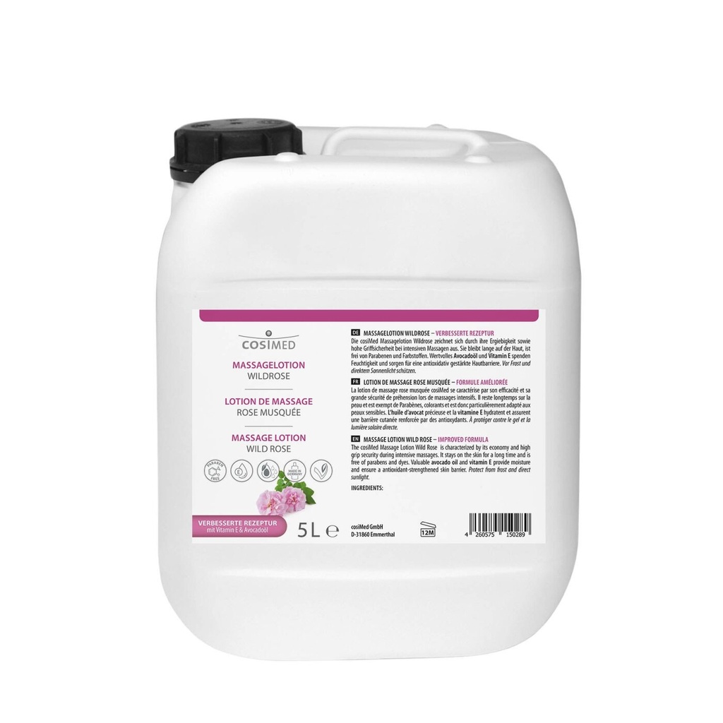 cosiMed Massagelotion Wildrose - 5L