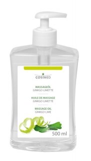 cosiMed Massageöl 500 ml - Ginkgo-Limette