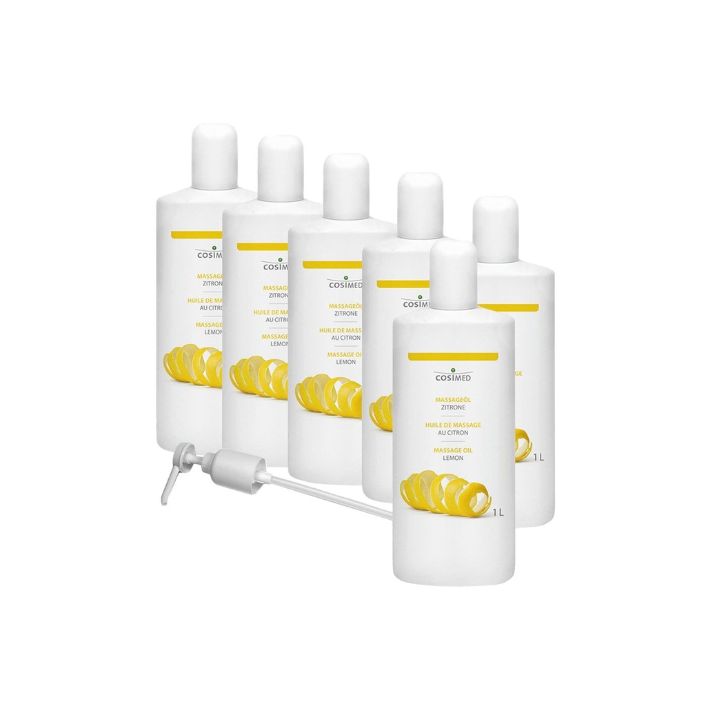 cosiMed Massageöl Zitrone - 6x1L