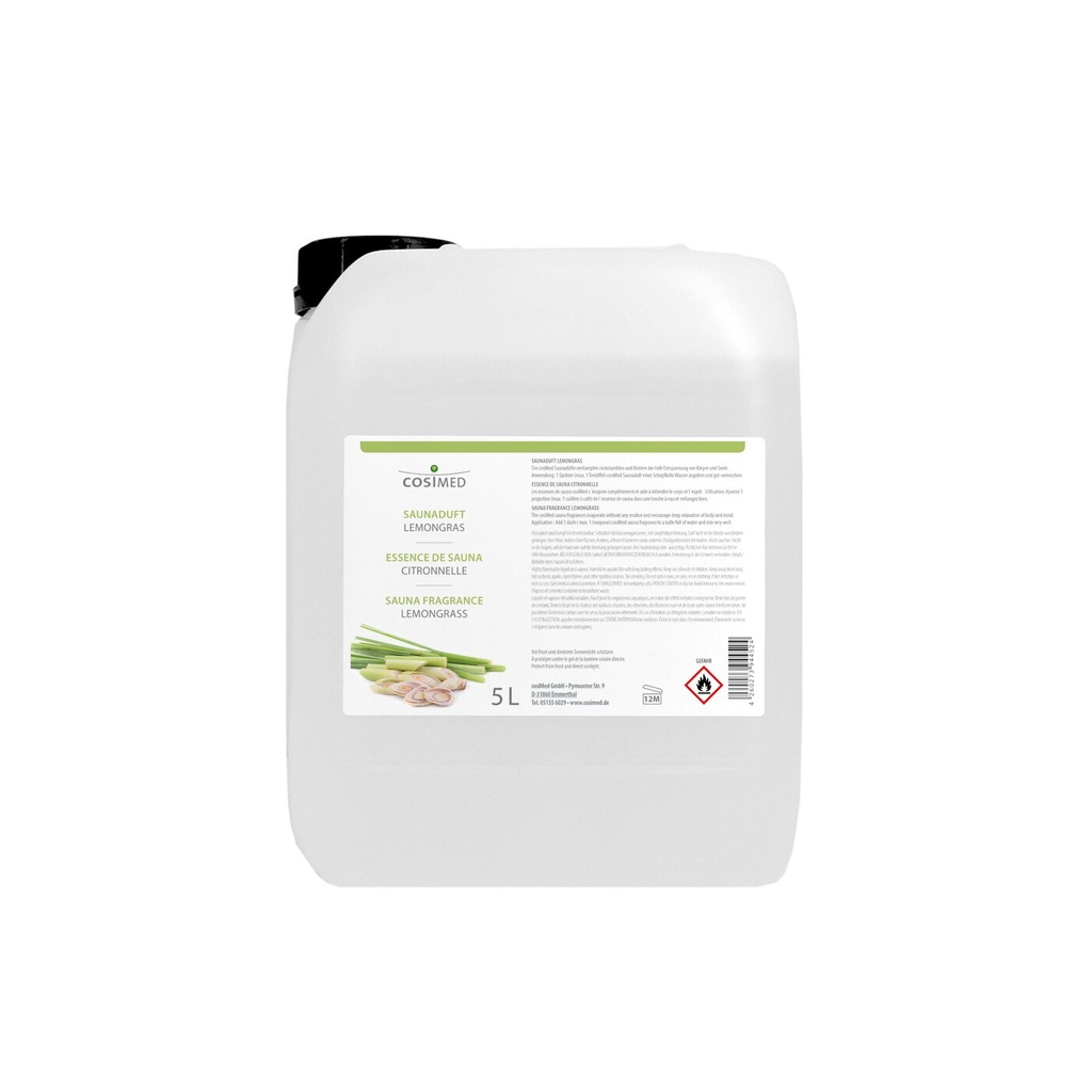 cosiMed Wellness Saunaduft Lemongras - 5L