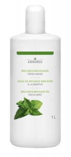 cosiMed Wellnessmassageöl, Fresh-Minze - 1L