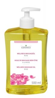 cosiMed Wellnessmassageöl, Rose - 500ml