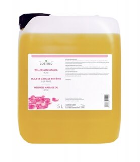 cosiMed Wellnessmassageöl, Rose - 5L