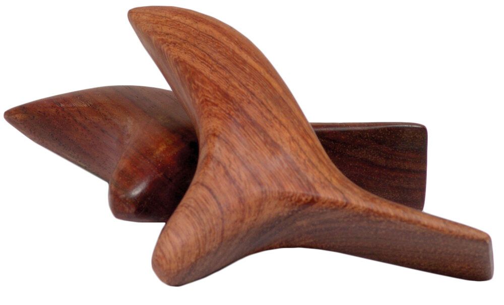 Massagebirdy aus Hartholz