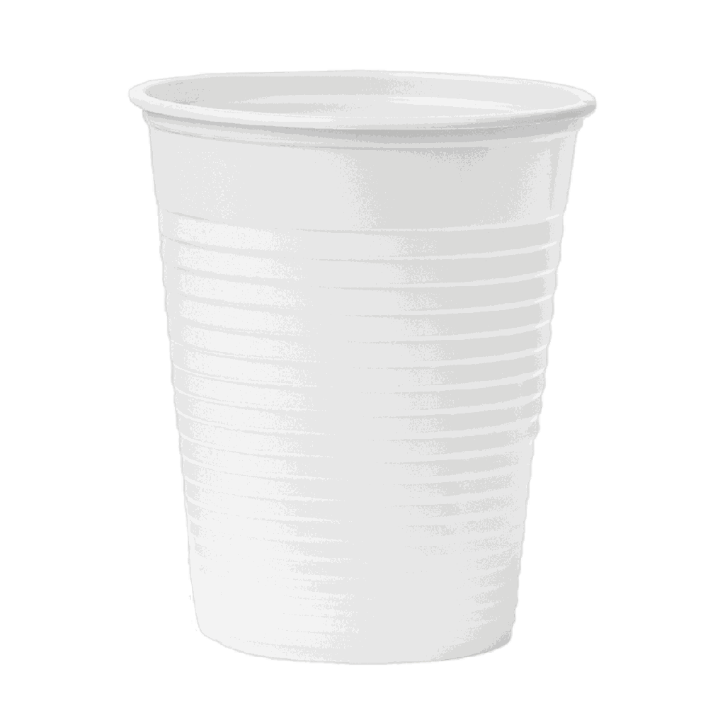 Mundspülbecher Supercup, 3000 Becher - weiss