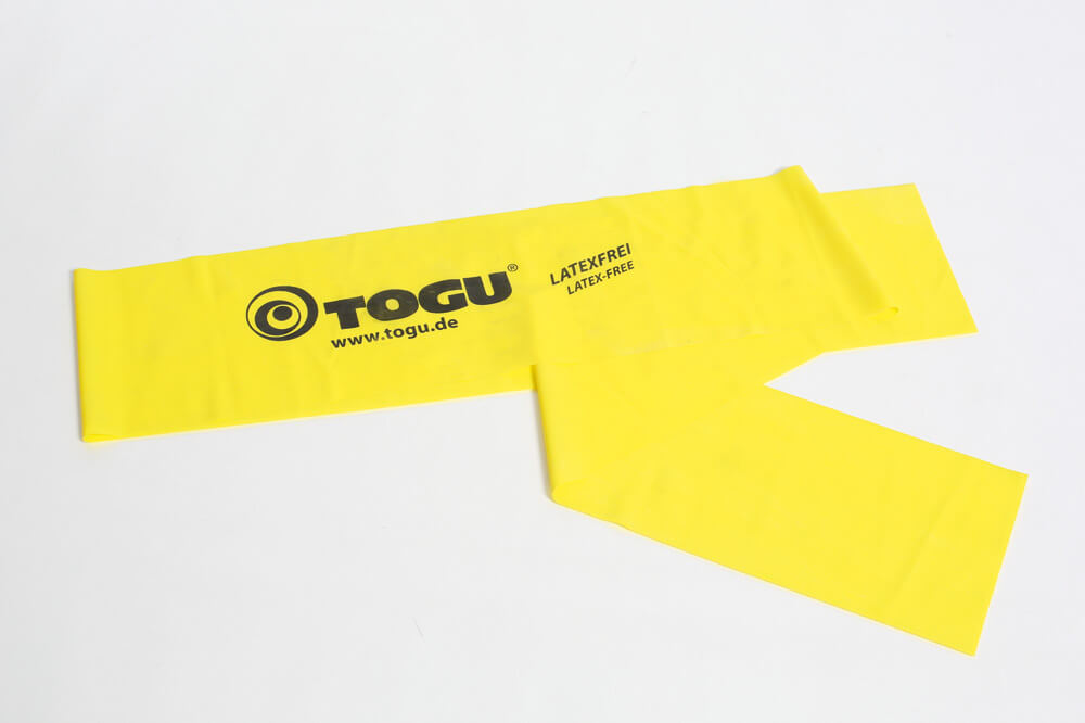 Togu Theragym Band Latexfrei - gelb - leicht