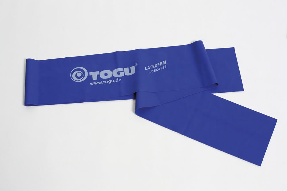 Togu Theragym Band Latexfrei - blau - stark