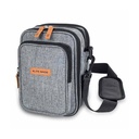 Elite Bags Fit Evo Diabetiker Reise-Tasche gross - grau