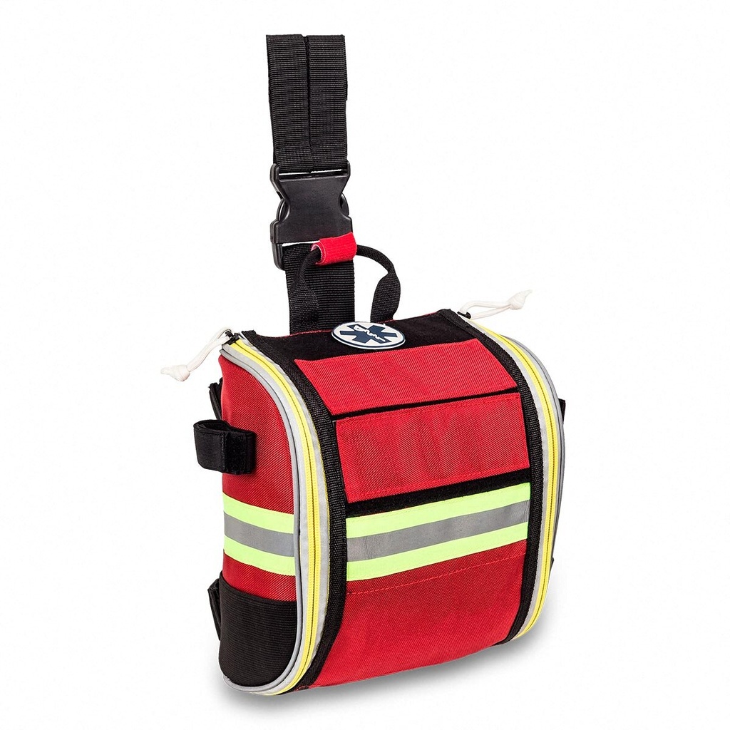 Elite Bags Quickaid Sani Oberschenkel-Holster - rot