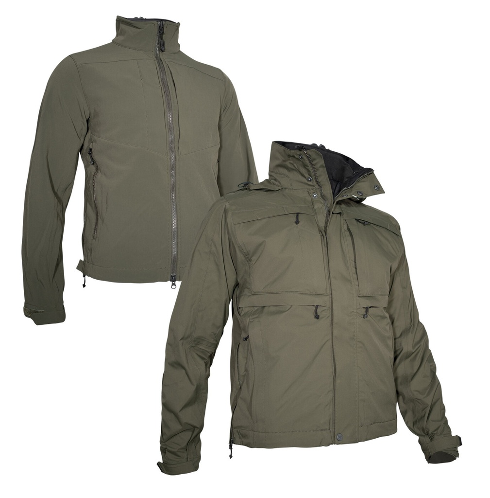 First Tactical System Männer Jacke Tactix Series - oliv - L