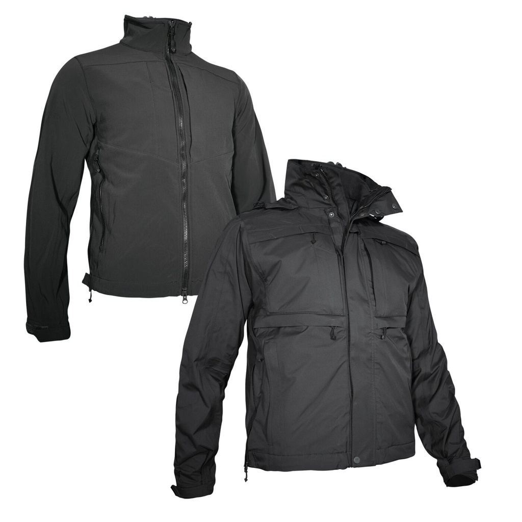First Tactical System Männer Jacke Tactix Series - schwarz - XL