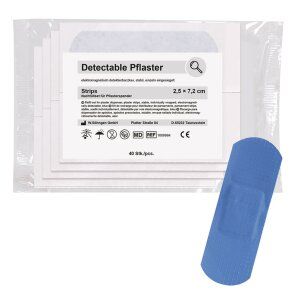 Söhngen Nachfüllset, detectable, Pflaster, 2.5x7.2cm, 40Stk