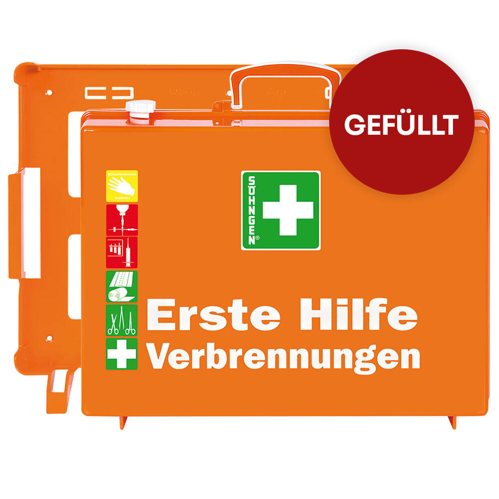 Söhngen Erste Hilfe Koffer MT-CD Brandverletzungen, gefüllt