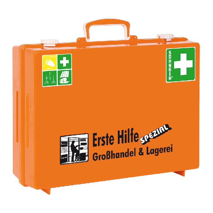 Söhngen MT-CD Erste Hilfe Koffer Spezial Grosshandel&Lager, gefüllt