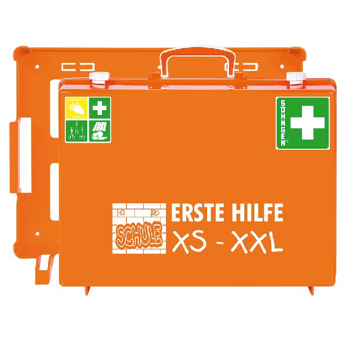 Söhngen Erste Hilfe Koffer MT-CD Schule XS-XXL, gefüllt