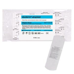 Söhngen aluderm aluplast Nachfüllset Pflaster, 2.5x7.2cm, 30Stk