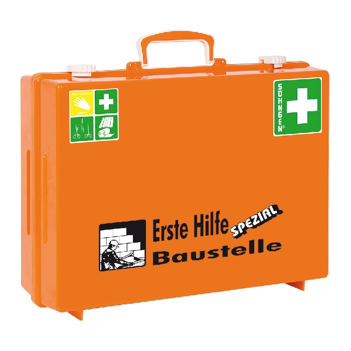 Söhngen MT-CD Erste Hilfe Koffer Spezial Baustelle, gefüllt