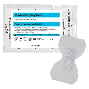 Söhngen aluderm aluplast Fingerkuppenpflaster, starr, 10Stk