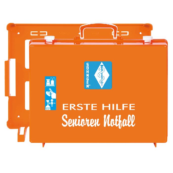 Söhngen MT-CD Erste Hilfe Senioren Notfall Koffer, gefüllt