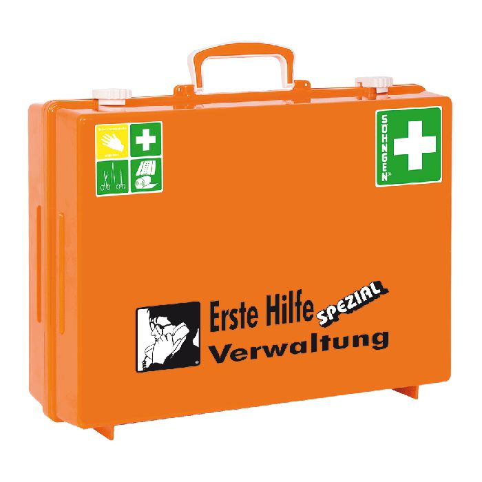 Söhngen MT-CD Erste Hilfe Koffer Spezial Verwaltung, gefüllt