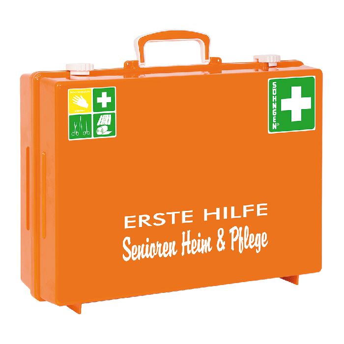 Söhngen MT-CD Erste Hilfe Senioren Heim+Pflege Koffer, gefüllt