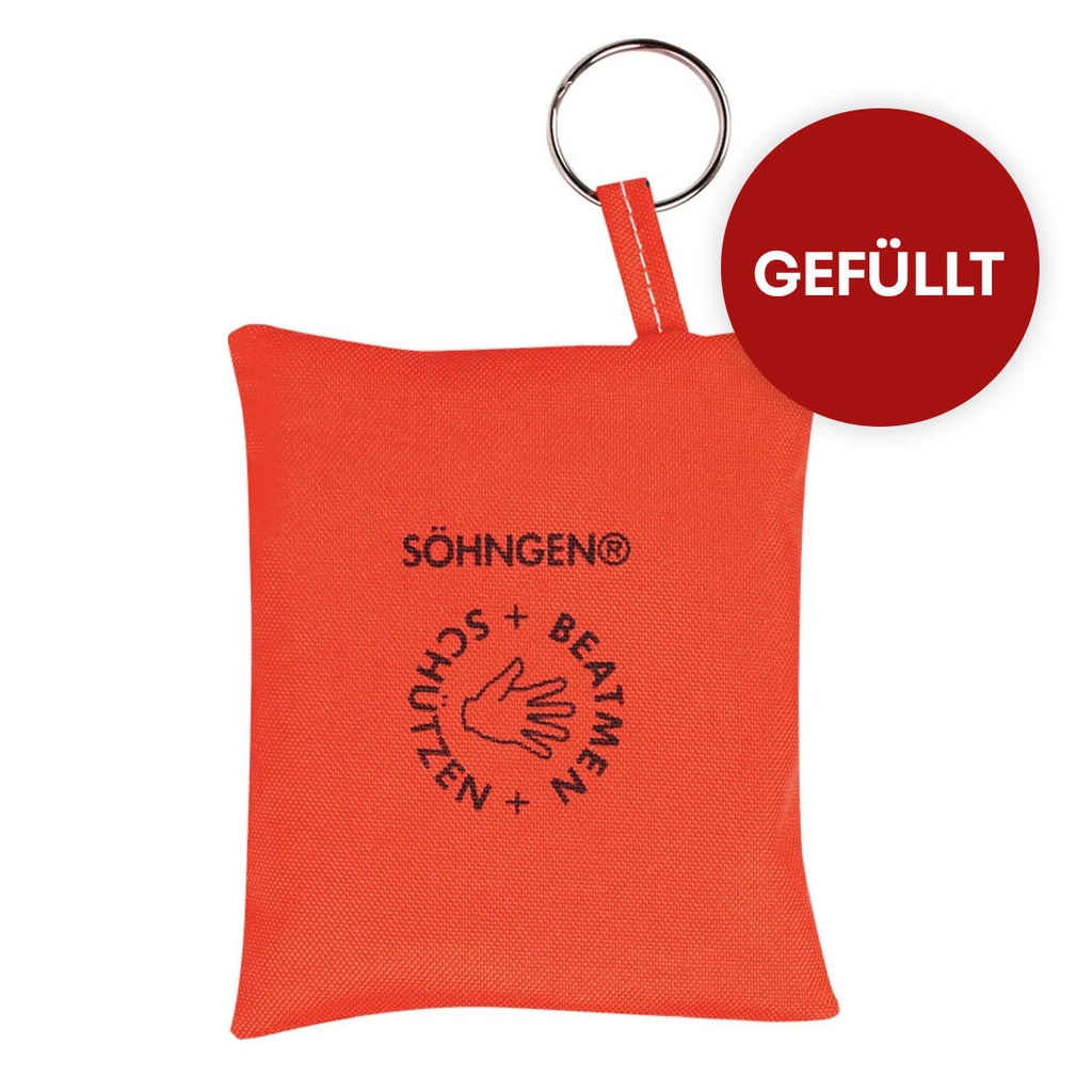 Söhngen Schlüsselanhänger mit Beatmungstuch und Handschuhe