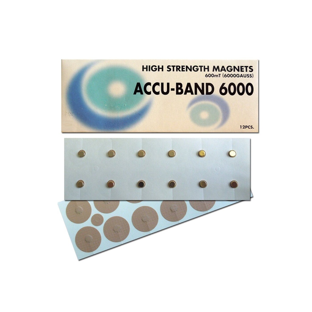 Accu-Band Magnetpflaster, Gauss 6000G, vergoldet
