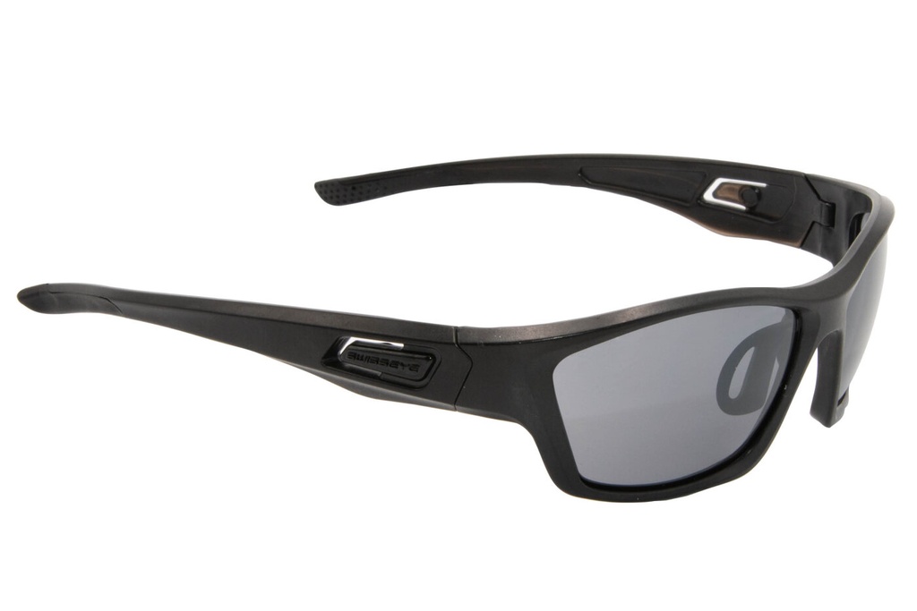 Swisseye Tactical - Brille Tomcat rubber black, smoke polarized