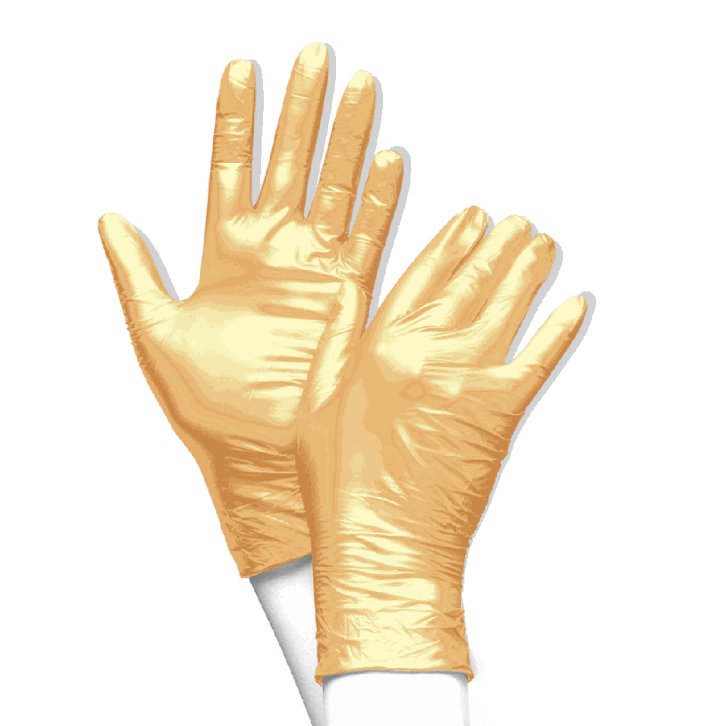 Unigloves Fancy Nitrilhandschuhe - gold - L
