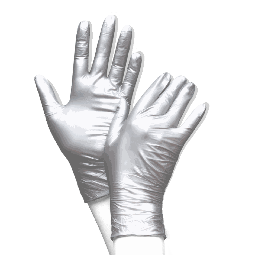 Unigloves Fancy Nitrilhandschuhe - silber - S