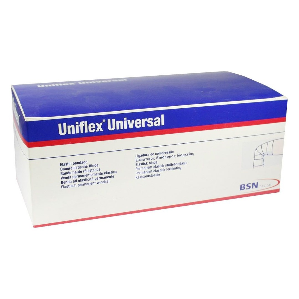 Uniflex Universalbinden, 6cmx5m, 10Stk, weiss