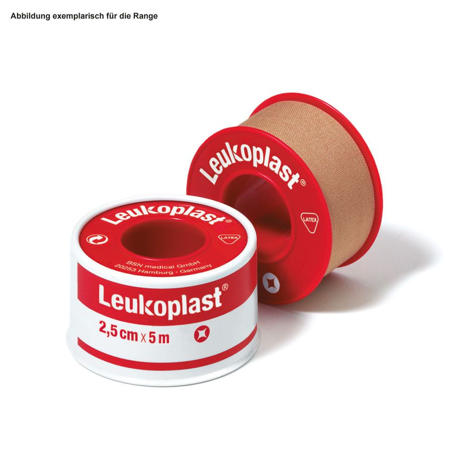 Leukoplast Fixierpflaster ohne Schutzring, 1.25cmx5m, 1Stk