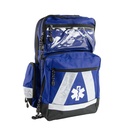Rettungsrucksack leer blau