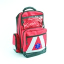 Rettungsrucksack leer rot