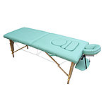Mobile Massageliege für Schwangere - limettengrün