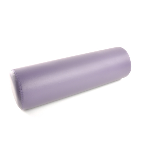 Nackenrolle mit Kunstlederbezug 50x15cm - violett