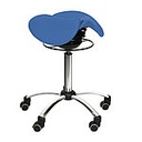 Praxis Sattelhocker geteilt Swing - blau