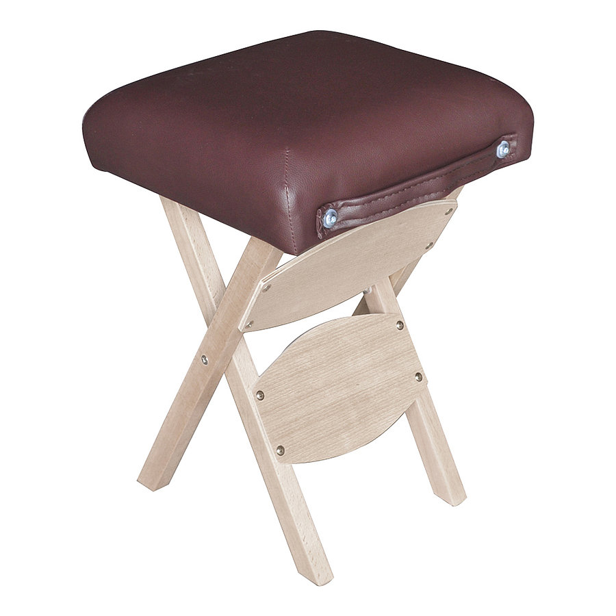Massagehocker klappbar - braun